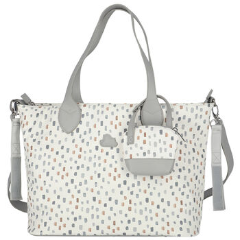 Ivory & Grey Baby Changing Bag
